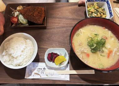 だんご汁定食